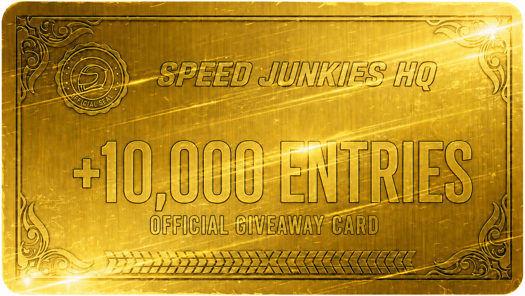 Speed Junkies QUICK ENTRY