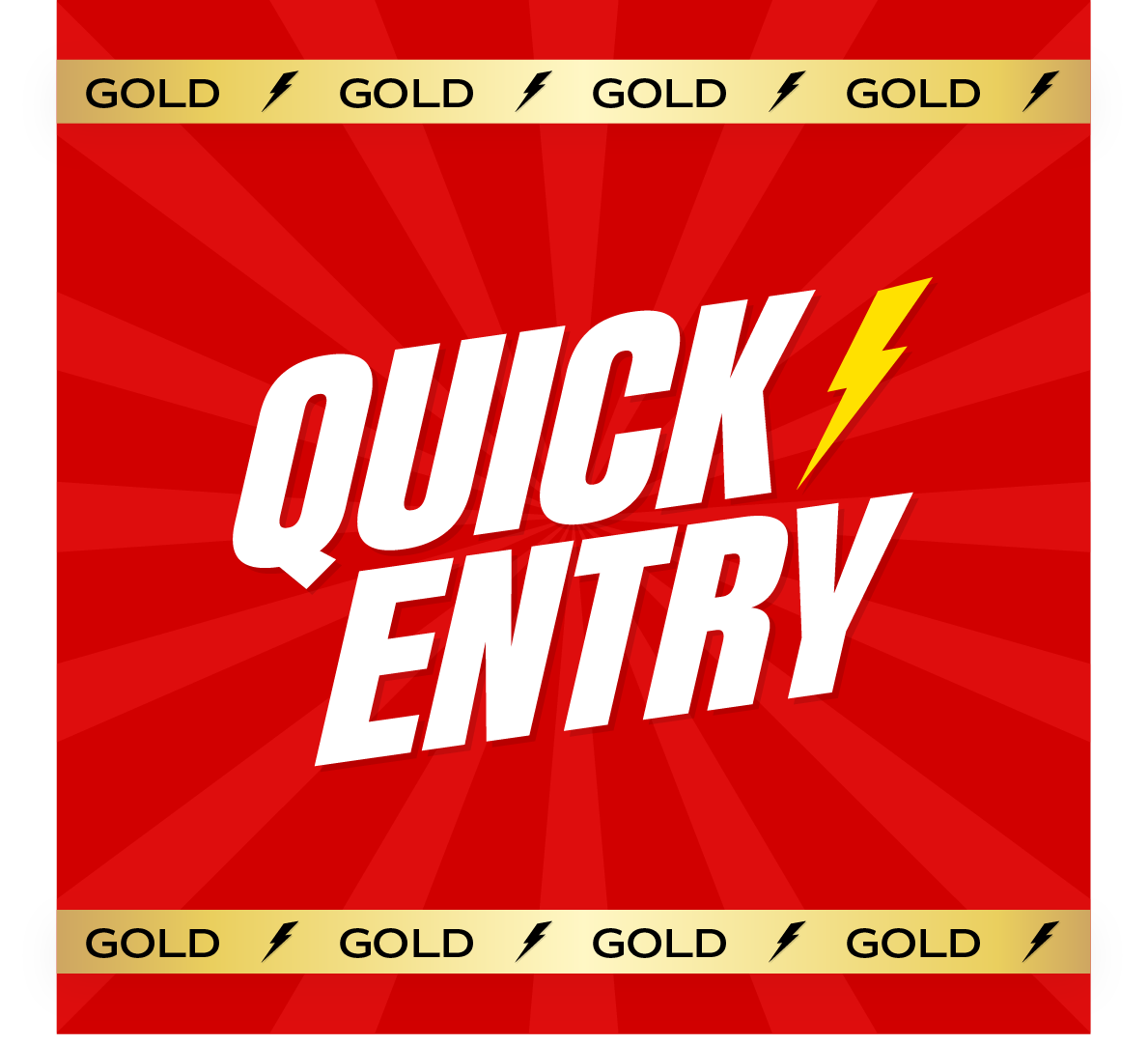 GOLD QUICK ENTRY ⚡︎⚡︎ SPEEDJUNKIES