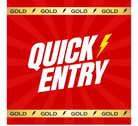 GOLD QUICK ENTRY ⚡︎⚡︎ SPEEDJUNKIES