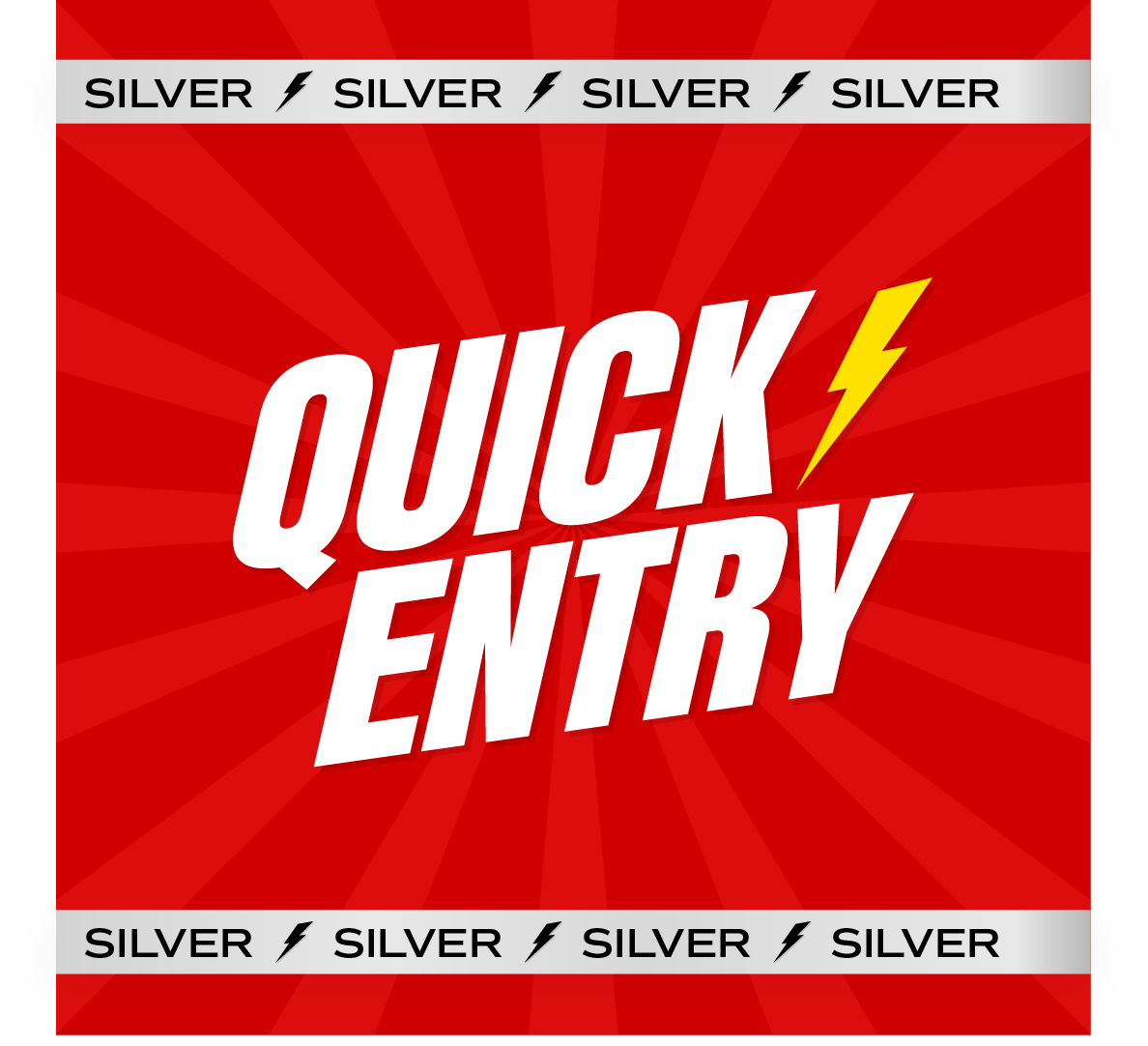 SILVER QUICK ENTRY ⚡︎⚡︎ SPEEDJUNKIES