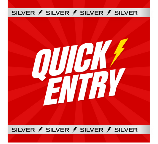 SILVER QUICK ENTRY ⚡︎⚡︎ SPEEDJUNKIES