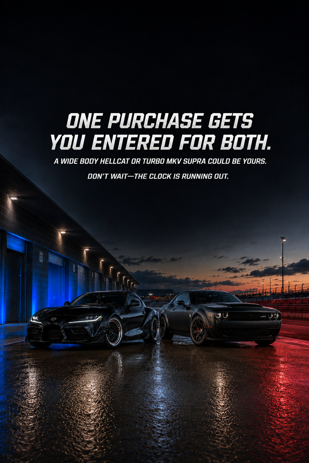 Black Toyota Supra — Speed Junkies HQ