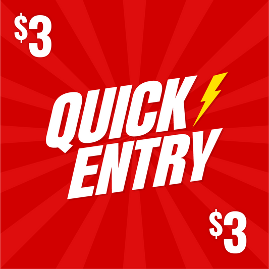 $3 QUICK ENTRY ⚡︎⚡︎ SPEEDJUNKIES