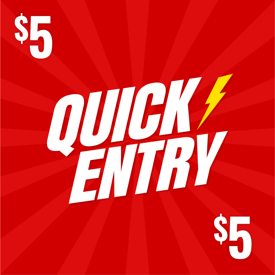 $5 QUICK ENTRY ⚡︎⚡︎ SPEEDJUNKIES